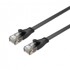 UNITEK C1811GBK võrgukaabel Must 3 m Cat6