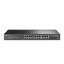TP-Link JetStream TL-SG3428X verkkokytkin Hallittu L2+/L3 Gigabit Ethernet (10/100/1000) 1U musta TP-Link JetStream TL-SG3428X verkkokytkin Hallittu L2+/L3 Gigabit Ethernet (10/100/1000) 1U musta