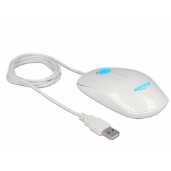 DeLOCK 12537 hiiri Office Molempikätinen USB A-tyyppi Optinen 1200 DPI