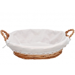 Grozs ar rokturiem, ovāls, 40 x 29 x 14 cm, GERIMPORT