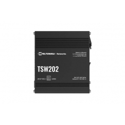 Teltonika TSW202 Valdomas L2 Gigabit Ethernet (10/100/1000) Maitinimas per Eternetą (PoE) Aliuminis, Mėlyna