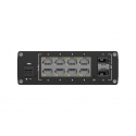 Teltonika TSW202 Juhitav L2 Gigabit Ethernet (10/100/1000) Power over Ethernet tugi Alumiinium, Sini