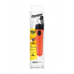 Energizer ATEX 2D Must, Oranž Käsitaskulamp LED