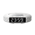 Immax CLOCK daudzfunkciju galda pulkstenis, Qi bezvadu lādētājs 3in1, 5W/10W Immax CLOCK daudzfunkciju galda pulkstenis, Qi bezvadu lādētājs 3in1, 5W/10W