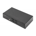 Digitus DS-12891 (KVM) tastatūras/video/peļu pārslēgšanas mehānisms Melns Digitus DS-12891 (KVM) tastatūras/video/peļu pārslēgšanas mehānisms Melns