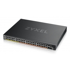 Zyxel XMG2230-52HP Vadīts L2/L3 2.5G Ethernet (100/1000/2500) Power over Ethernet (PoE) 1U Melns