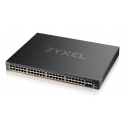 Zyxel XMG2230-52HP Managed L2/L3 2.5G Ethernet (100/1000/2500) Power over Ethernet (PoE) 1U Black