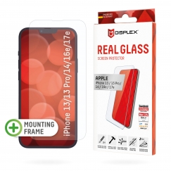 Displex 01698 Mobilā tālruņa ekrāna un aizmugures aizsargs Caurspīdīgs ekrāna aizsargs Apple 1 pcs