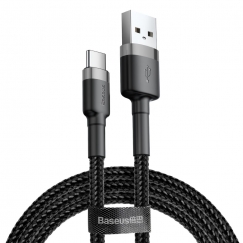 Baseus CATKLF-CG1 USB-kaabel 2 m USB A USB C Must, Hall