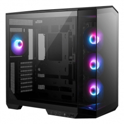 MSI MAG Pano 100R PZ „Midi Tower“ Juoda