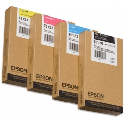 Epson Tintes kasetne Cyan T612200 220 ml