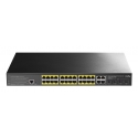 Cudy GS2028PS4 Hallittu L2 Gigabit Ethernet (10/100/1000) Power over Ethernet -tuki 1U musta