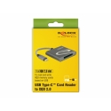 DeLOCK 91746 кардридер USB 3.2 Gen 1 (3.1 Gen 1) Type-C Антрацит DeLOCK 91746 кардридер USB 3.2 Gen 1 (3.1 Gen 1) Type-C Антрацит