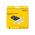 DeLOCK 5 port SATA PCI Express x4 Card - Low Profile Form Factor DeLOCK 5 port SATA PCI Express x4 Card - Low Profile Form Factor