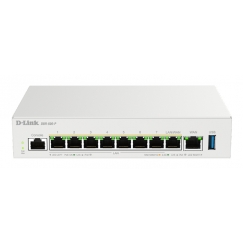 D-Link DBR-600-P/B juhtmega ruuter 2.5 Gigabit Ethernet Valge