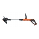 Black & Decker STC1820EPC-QW 28 cm 18 W Baterija Juoda, Oranžinė Black & Decker STC1820EPC-QW 28 cm 18 W Baterija Juoda, Oranžinė