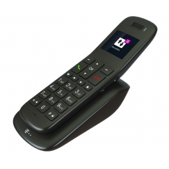 Telekom Speedphone 32 DECT telefons Zvanītāja ID Melns