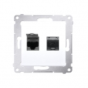 Kontakt-Simon D62E.01/11 socket-outlet White Kontakt-Simon D62E.01/11 socket-outlet White