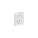DOUBLE SOCKET OUTLET LE-753186 Valena Life 230 V 16 A LEGRAND DOUBLE SOCKET OUTLET LE-753186 Valena Life 230 V 16 A LEGRAND
