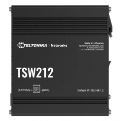 Teltonika TSW212 Valdomas L2 Gigabit Ethernet (10/100/1000) Juoda
