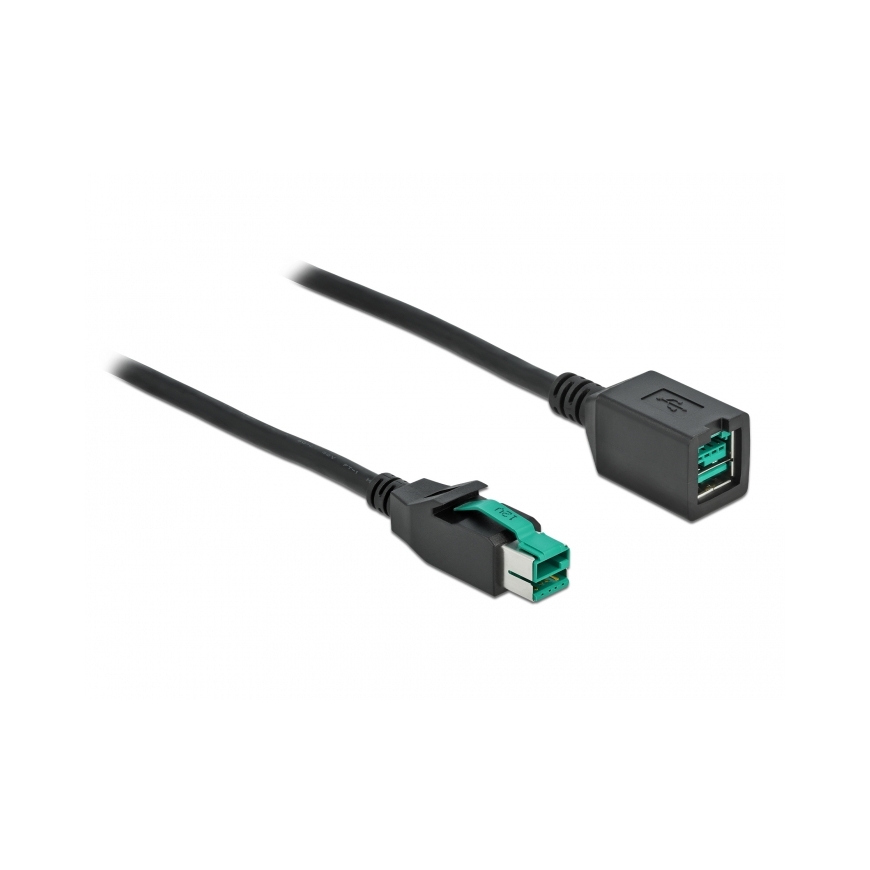 DeLOCK 85980 USB-kaabel 1 m Must – 2