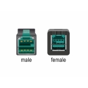 DeLOCK 85980 USB-kaapeli 1 m musta DeLOCK 85980 USB-kaapeli 1 m musta