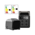 Ecoflow Eet Delta 3 spēkstacija + Wave 3 gaisa kondicionieris Ecoflow Eet Delta 3 spēkstacija + Wave 3 gaisa kondicionieris