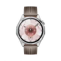 Huawei WATCH GT6 3,73 cm (1.47") AMOLED 46 mm Digitāls 466 x 466 pikseļi Skārienjūtīgais ekrāns Nerūsējošs tērauds GPS