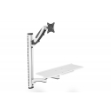 Digitus DA-90451 многофункциональное крепление/стойка для ПК/рабочей станции 8 kg Черный, Белый 81,3 Digitus DA-90451 многофункциональное крепление/стойка для ПК/рабочей станции 8 kg Черный, Белый 81,3