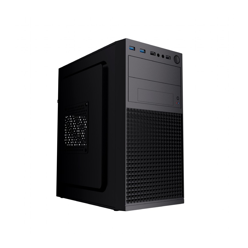 Gembird Fornax K300 Mini Tower Melns