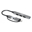 Port Designs 900160 interface hub USB Type-C 5000 Mbit/s Silver Port Designs 900160 interface hub USB Type-C 5000 Mbit/s Silver
