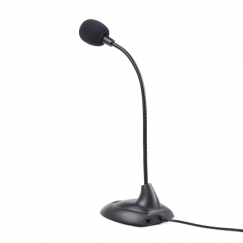Gembird MIC-205 mikrofoni musta PC-mikrofoni