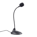 Gembird MIC-205 mikrofonas Juoda Kompiuterio mikrofonas Gembird MIC-205 mikrofonas Juoda Kompiuterio mikrofonas