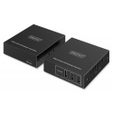 Digitus USB 3.2 Gen1 CAT Extender, 5 Gbps, 4 ports: 3x USB-A / 1x USB-C, 100m