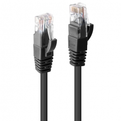 Lindy 48078 tinklo kabelis Juoda 2 m Cat6 U/UTP (UTP)
