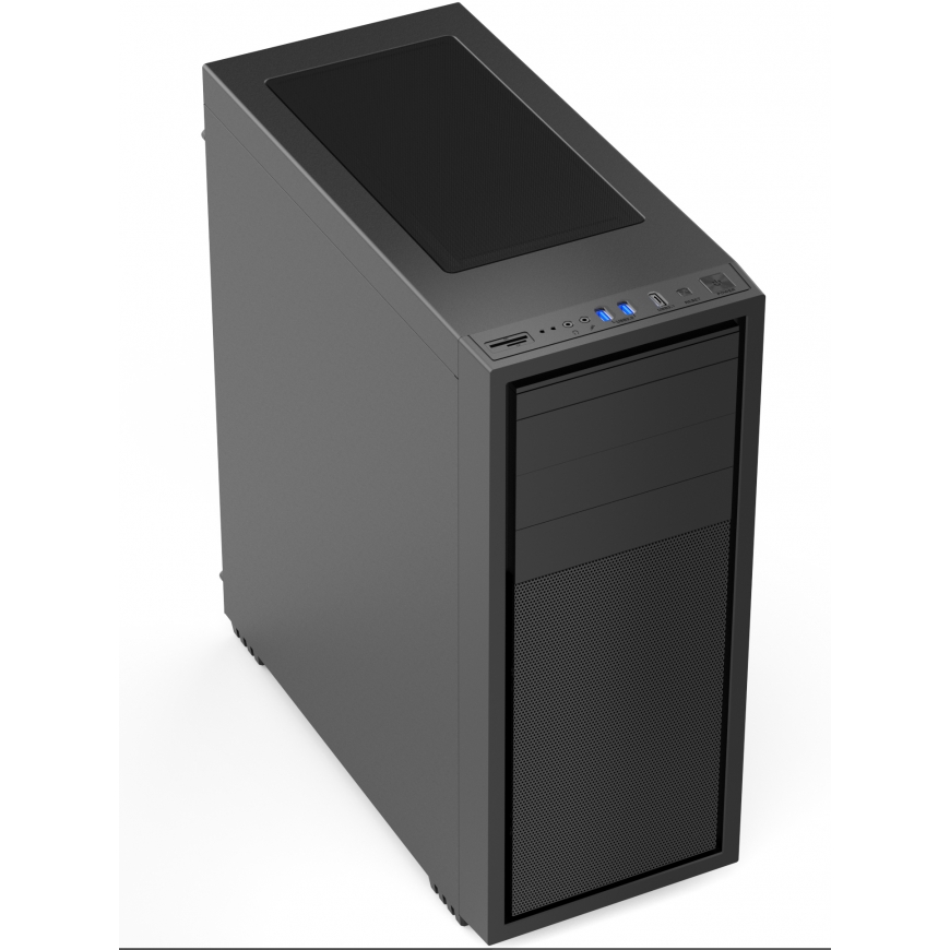 Gembird Fornax K500 Midi Tower Melns