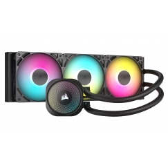 Corsair Nautilus 360 RS ARGB Procesors Gaisa dzesētājs Melns