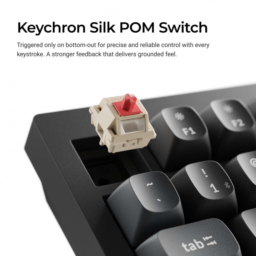 Keychron V1 Ultra 8K keyboard Universal Bluetooth QWERTY Black – 3