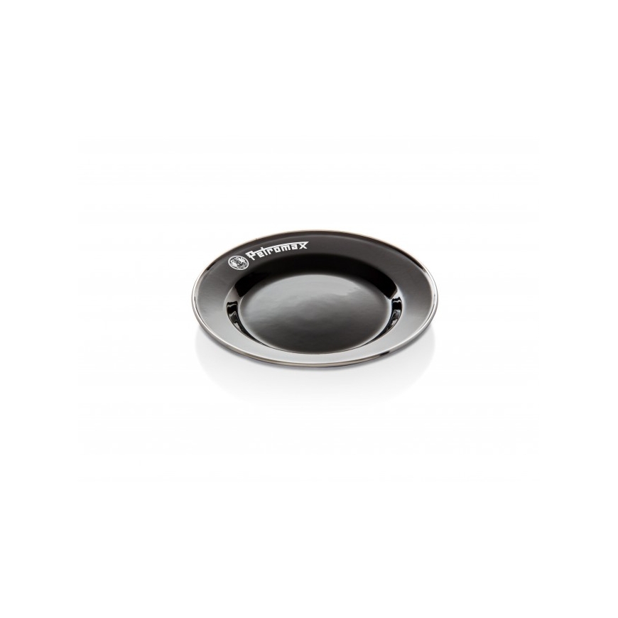Petromax PX-PLATE-S valgomoji lėkštė Turas Stiklas, Plienas Juoda 2 vnt