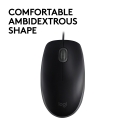 Logitech B110 Silent hiir Kontor Mõlemakäeline USB tüüp A Optiline 1000 DPI Logitech B110 Silent hiir Kontor Mõlemakäeline USB tüüp A Optiline 1000 DPI