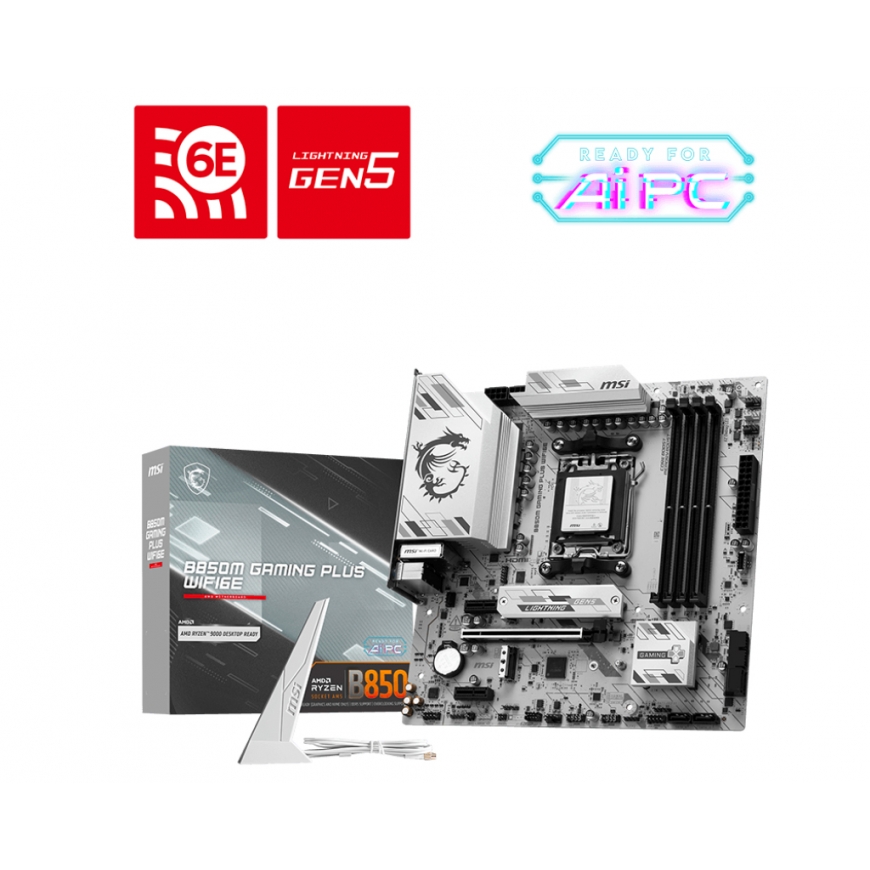 MSI B850M GAMING PLUS WIFI6E mātes