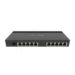 Mikrotik RB4011IGS+RM laidinis maršrutizatorius Gigabitinis eternetas Juoda