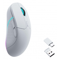 Keychron M3 pele Speļu Labā roka RF bezvadu sakari + Bluetooth Optisks 26000 DPI