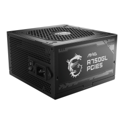 MSI MAG A750GL PCIE5 power supply unit 750 W 20+4 pin ATX ATX Black