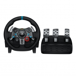 Logitech G 941-000112 mängukontroller Must USB Juhtpult + pedaalid Analoog PC, PlayStation 4, PlaySt