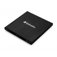 Verbatim External Slimline optinių diskų įrenginys Blu-Ray RW Juoda