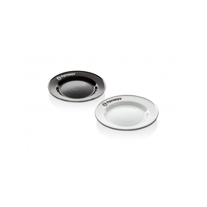Petromax PX-PLATE-W обеденная тарелка Круглый Стекло, Стальной Белый 2 шт – 2