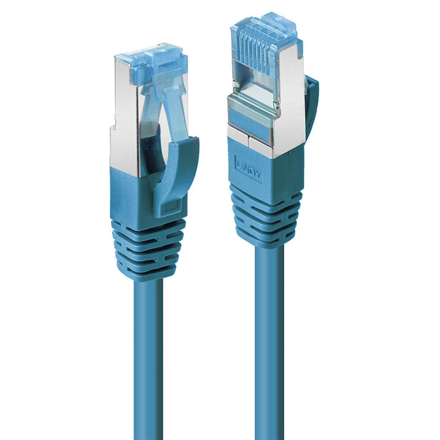 Lindy 47147 сетевой кабель Синий 1 m Cat6a S/FTP (S-STP)