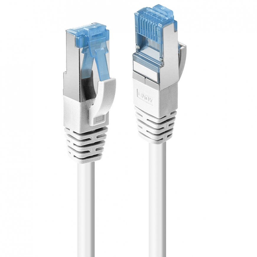 Lindy 47192 сетевой кабель Белый 1 m Cat6a S/FTP (S-STP)