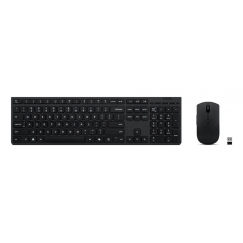 Lenovo 4X31R64351 näppäimistö Sisältää hiiren Office RF Wireless + Bluetooth Englanti (US) musta
